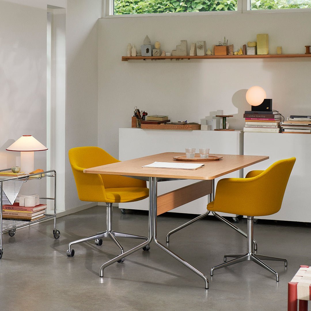 Table Lamp with Fabric Shade – Lunara | Bowlift