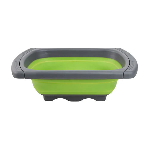 Collapsible Colander with Extendable Handles Over-the-Sink Strainer | Bowlift