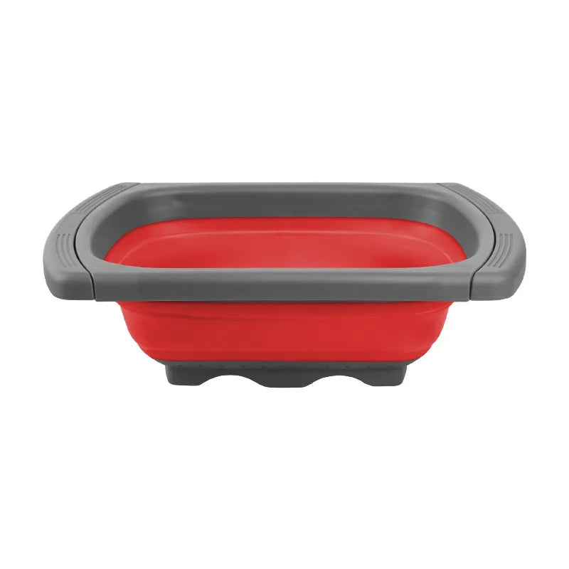 Collapsible Colander with Extendable Handles Over-the-Sink Strainer | Bowlift