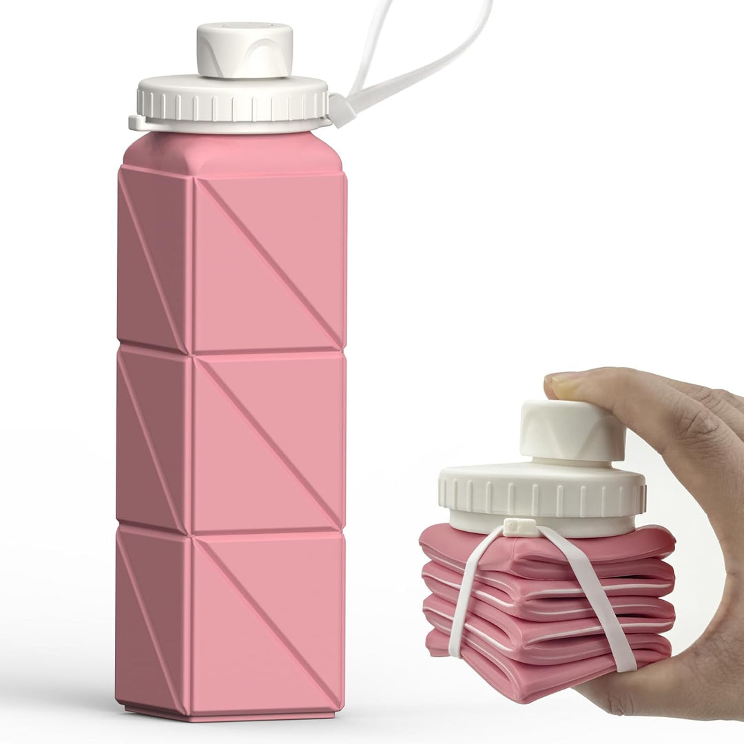 BowLift | Collapsible Silicone Bottle – 610ml, Leak-proof & Portable