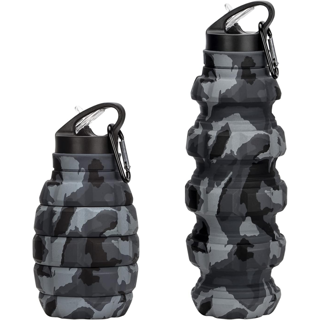 BowLift | Collapsible Travel Water Bottle - 575 ML Reusable Silicone
