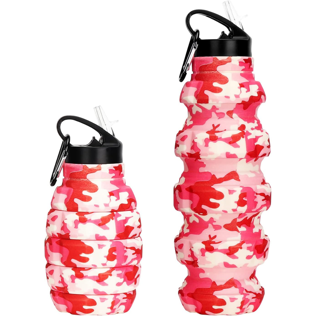 BowLift | Collapsible Travel Water Bottle - 575 ML Reusable Silicone