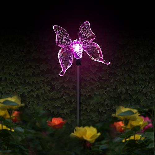 BowLift | Solar-LED-Garden Lights "Colorful Flies"