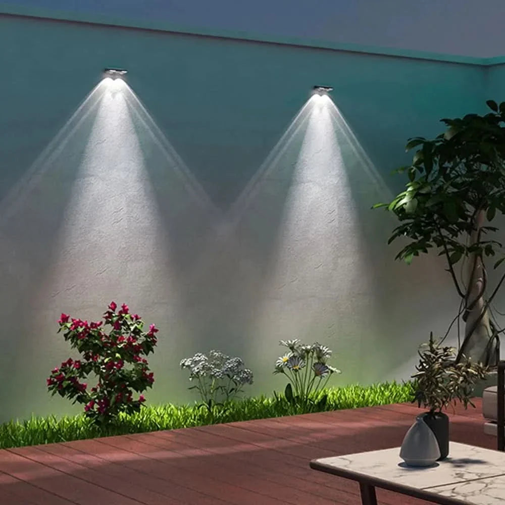 BowLift | Solar Fence Lights Outdoor Waterproof LED Wall Lamps