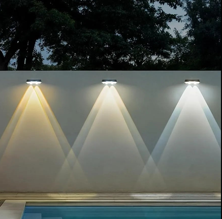 BowLift | Solar Fence Lights Outdoor Waterproof LED Wall Lamps
