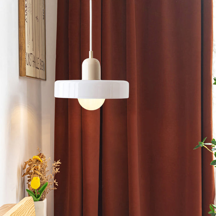 BowLift | Coloured Glass Pendant Light – BauLume