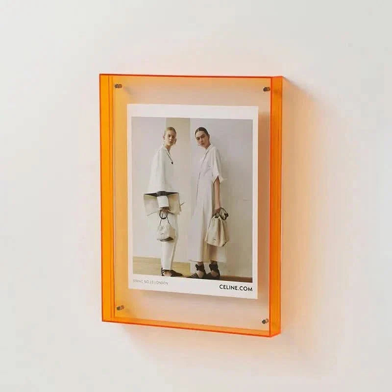 BowLift | Vibrant Acrylic Photo Frame With Colored Edges