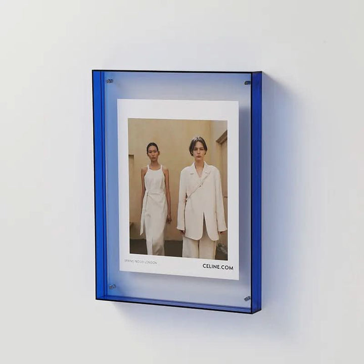 BowLift | Vibrant Acrylic Photo Frame With Colored Edges