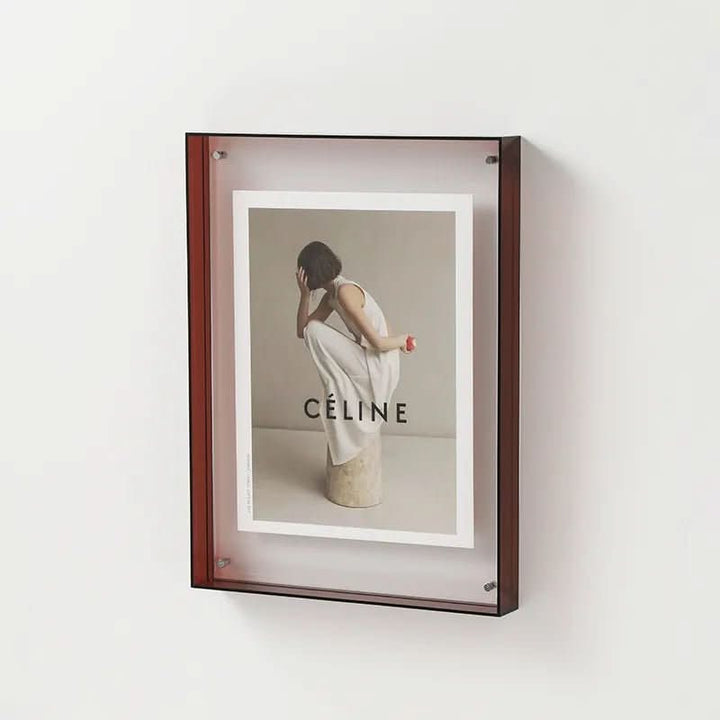 BowLift | Vibrant Acrylic Photo Frame With Colored Edges
