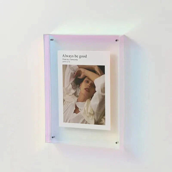 BowLift | Vibrant Acrylic Photo Frame With Colored Edges