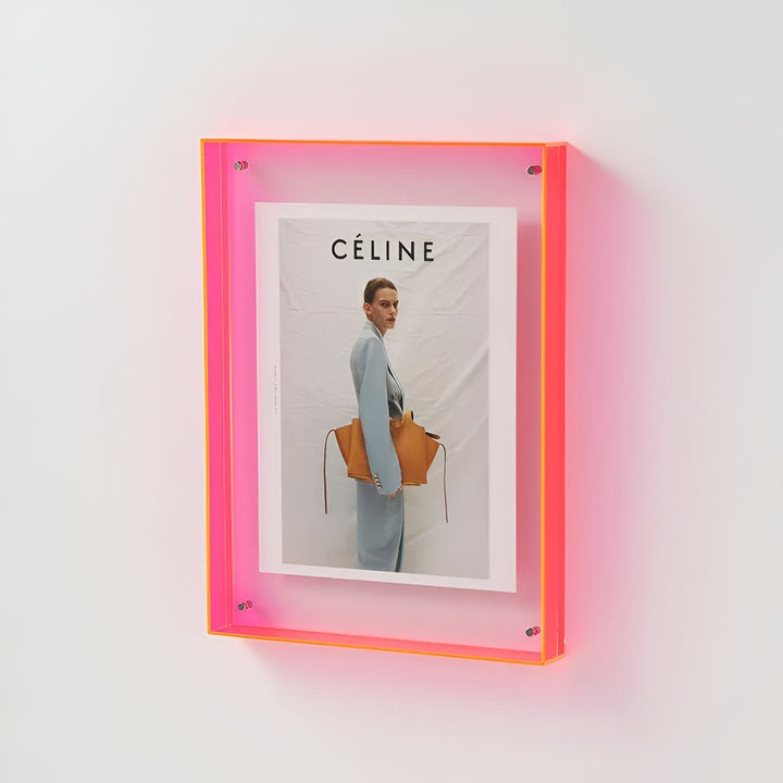 BowLift | Colorful transparent acrylic picture frame
