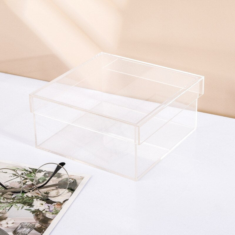 BowLift | Colorful Acrylic Storage Organizer Box With Lid