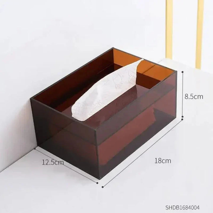 BowLift | Colorful Tissue Box Holder made of Acrylic