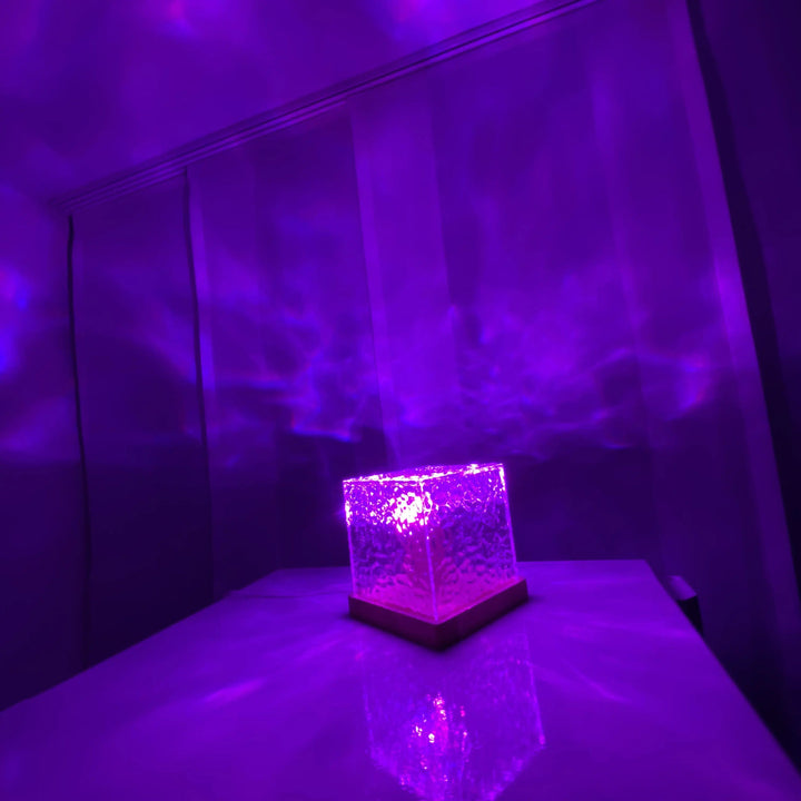 BowLift | Table Lamp with Colour Changing Crystal Base