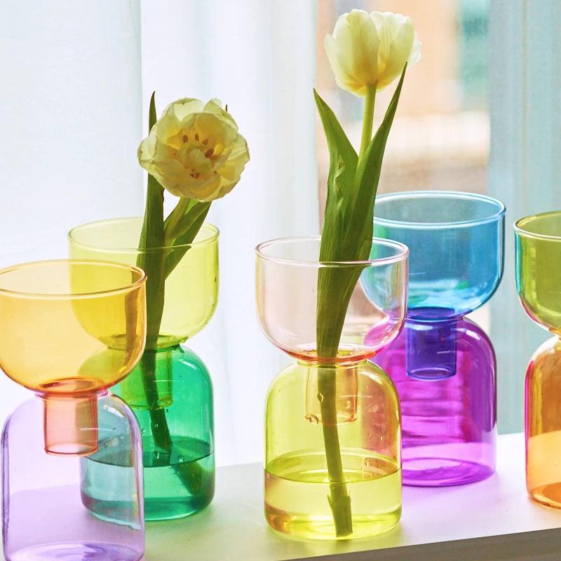 BowLift | Glass Bodletop Two-Piece Vase