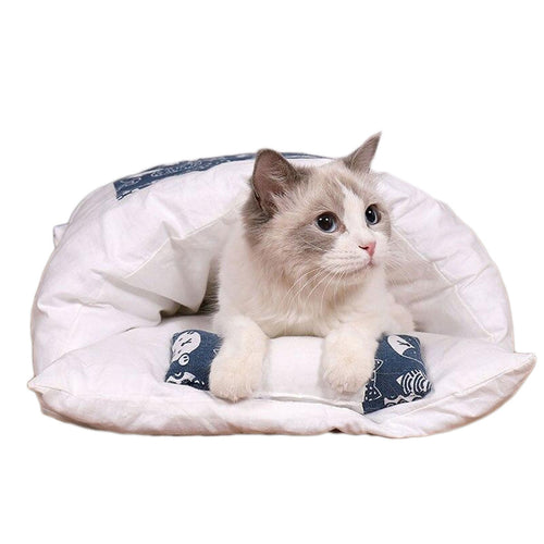 Comfortable Cat Sleeping Bag - SnugKitty Bowlift