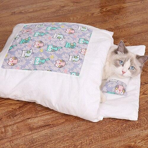 Comfortable Cat Sleeping Bag - SnugKitty Bowlift