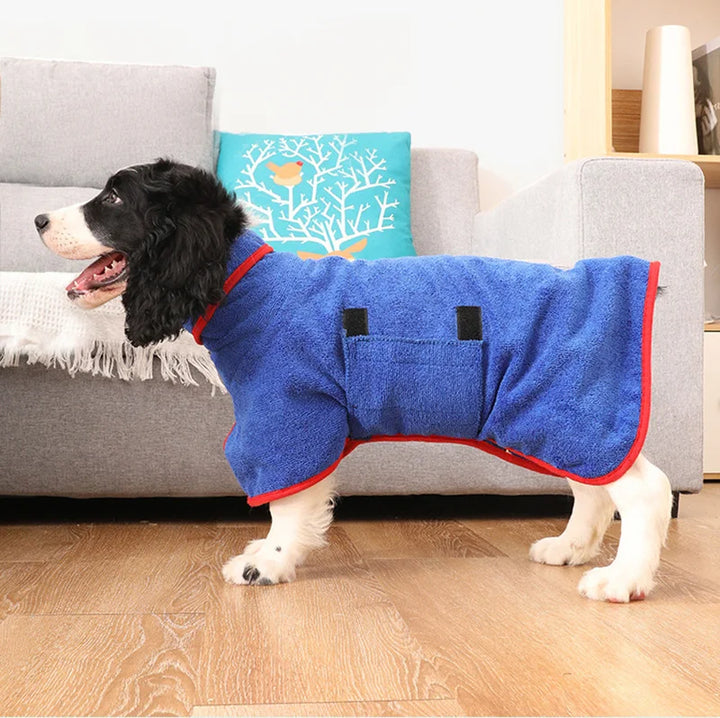 Comfortable Dog Bathrobe - Finn Bowlift
