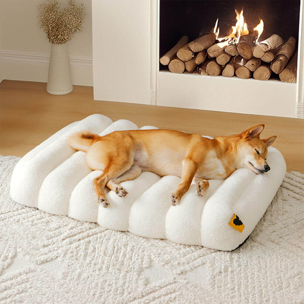 Comfortable Dog Bed - CheesecakeComfort Bed Bowlift