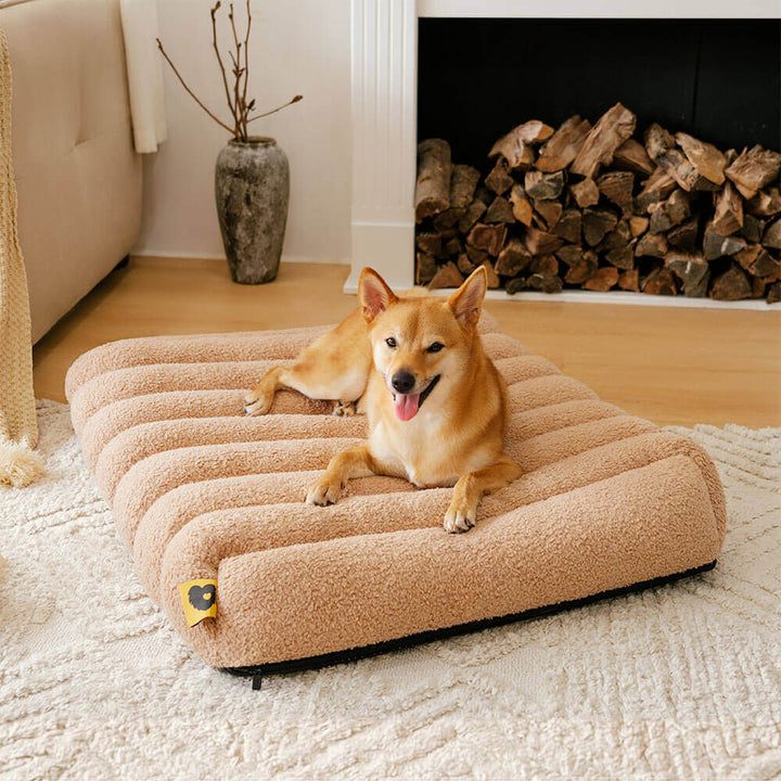 Comfortable Dog Bed - CheesecakeComfort Bed Bowlift