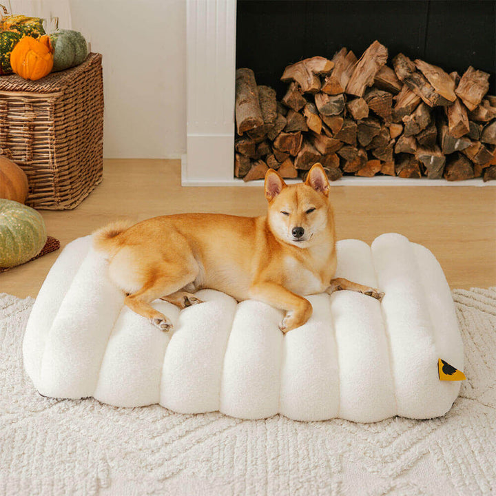 Comfortable Dog Bed - CheesecakeComfort Bed Bowlift