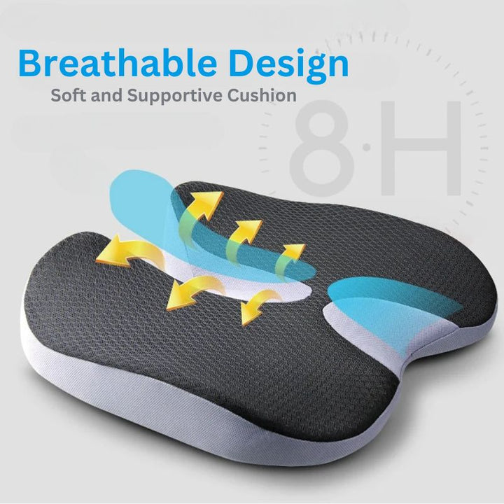 BowLift | Seat Cushion Memory Foam Ergonomic Support Pad