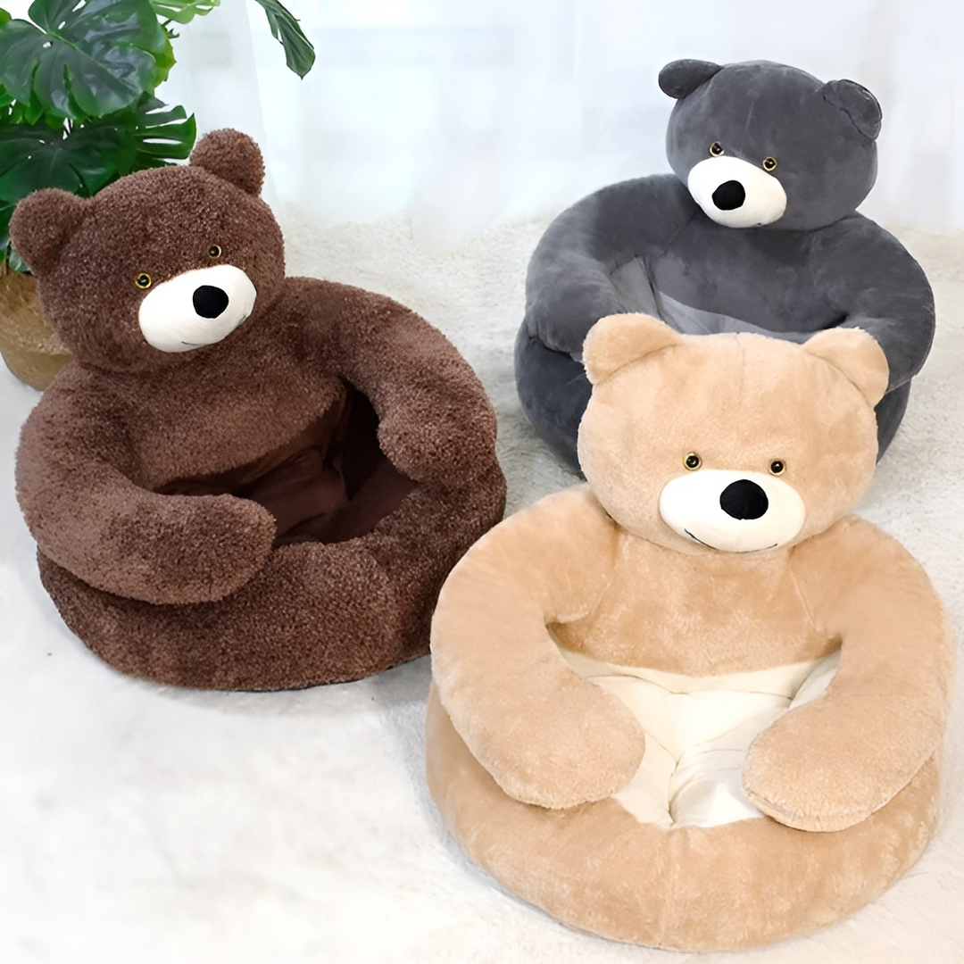 Comfortable Pet Bed - CozyBear Bowlift