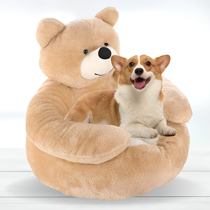 Comfortable Pet Bed - CozyBear Bowlift