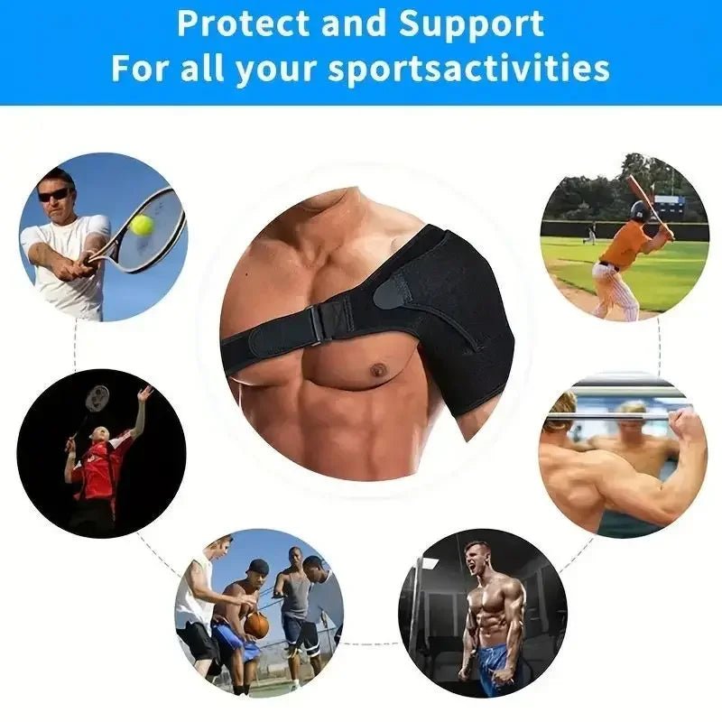 BowLift | ComfortBand – Adjustable shoulder support with pressure pad for optimal stability
