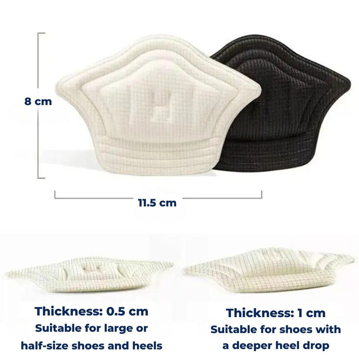 ComfortFit Heel Grips for Shoes - Comfortable Fit | Reduce Friction Bowlift