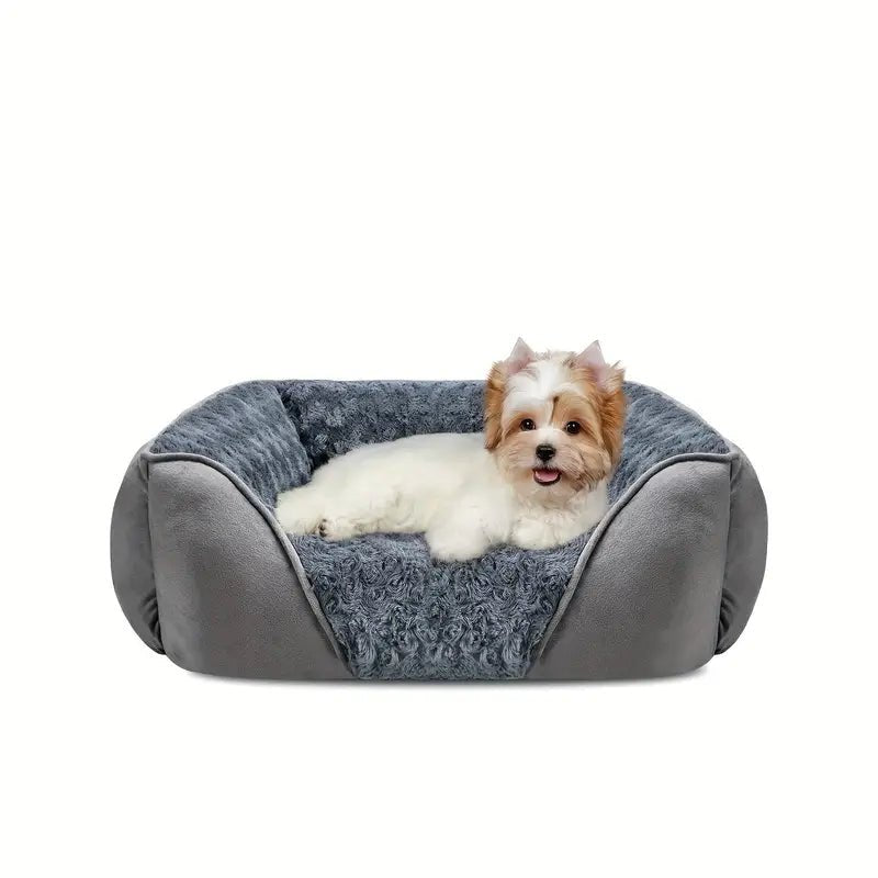 ComfortPaws • Soft & Durable Rectangle Dog Bed - Dog Bed - BowLift