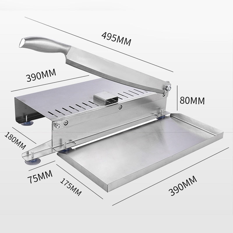 Commercial Stainless Steel Food Cutter Slicing Machine Meat Slicer | Bowlift