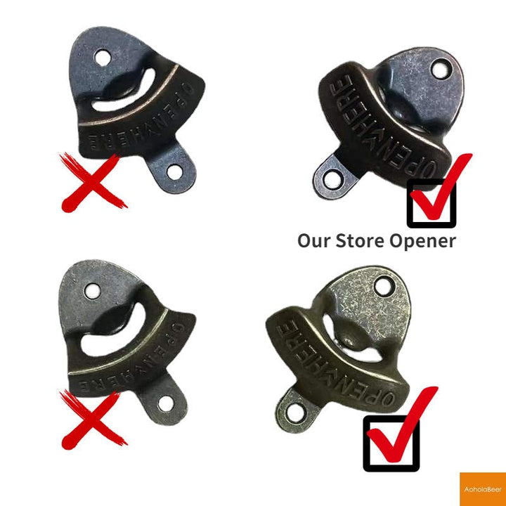 Commercial Wall Mounted Alloy Hanging Open Beer Tool Bar Accessory | Bowlift