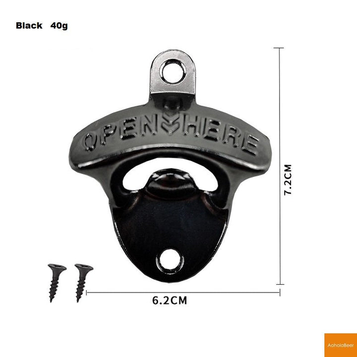 Commercial Wall Mounted Alloy Hanging Open Beer Tool Bar Accessory | Bowlift
