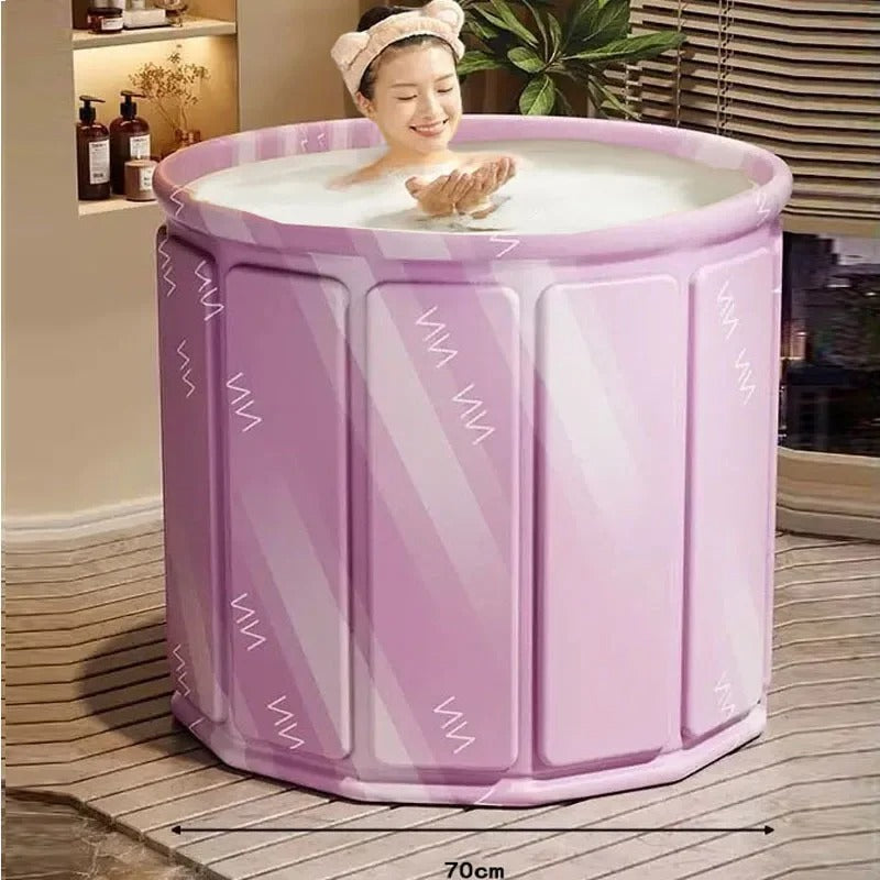 BowLift | Portable Freestanding Plastic Bath Tub for Adults