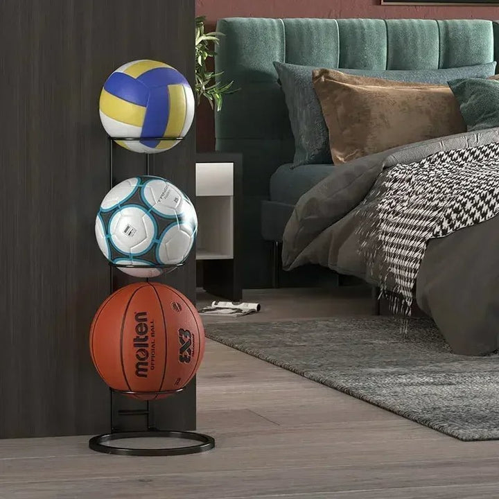 BowLift | Compact Storage Rack for Sports Balls and Accessories - BallRack Pro