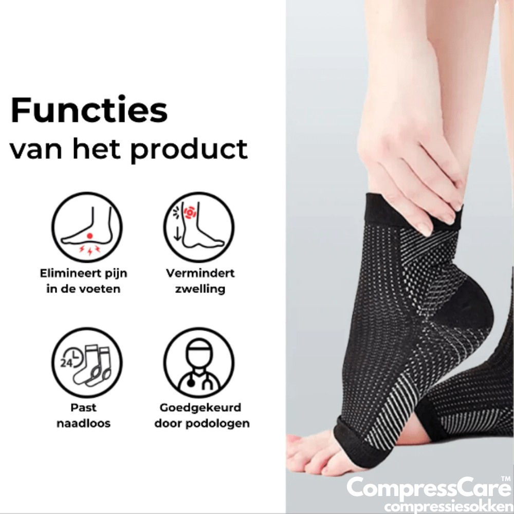 BowLift | CompressPro Compression Socks – Pain Relief for Feet, Heels & Ankles