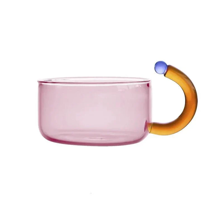 BowLift | Contrasting Color Translucent Teapot & Cup Set