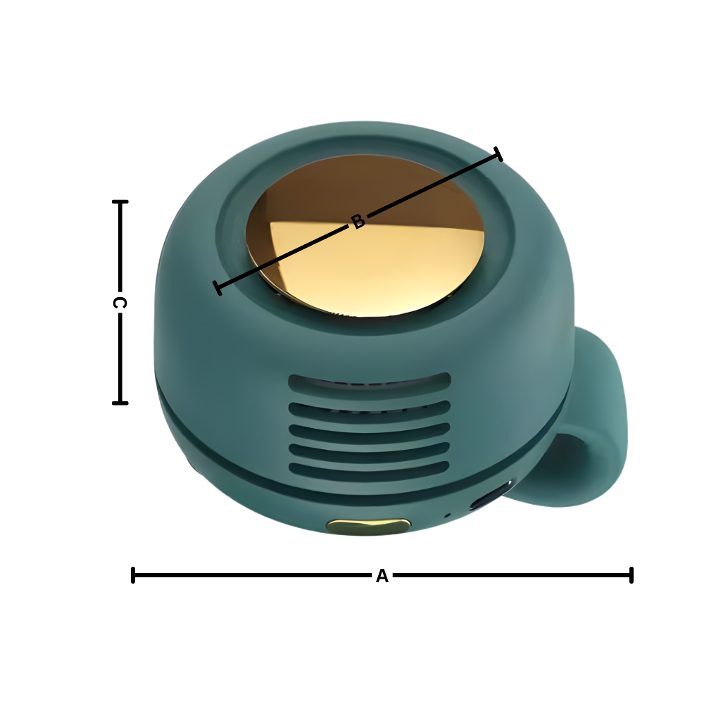 Conveniently Discreet 360 Clip On Fan | Bowlift