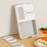 BowLift | Cutting board with grater & blade change – Incl. practical hand guard