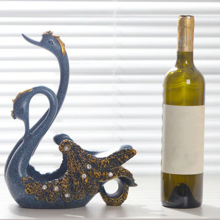 BowLift | Swan Wine Bottle Holder – Artistic Storage with Style