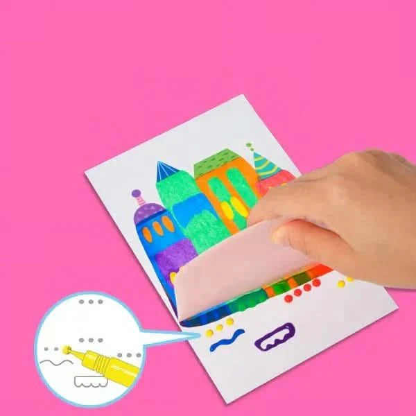 BowLift | Safe & imaginative scratch paper set for children