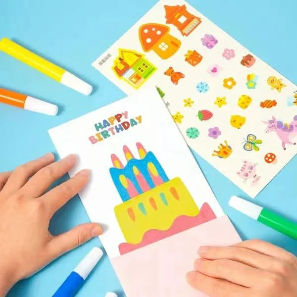 BowLift | Safe & imaginative scratch paper set for children