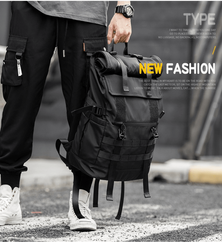 BowLift | Convertible Travel Backpack – 3-in-1 Laptop Bag (17"), Waterproof, Expandable, for Work, Travel & Everyday