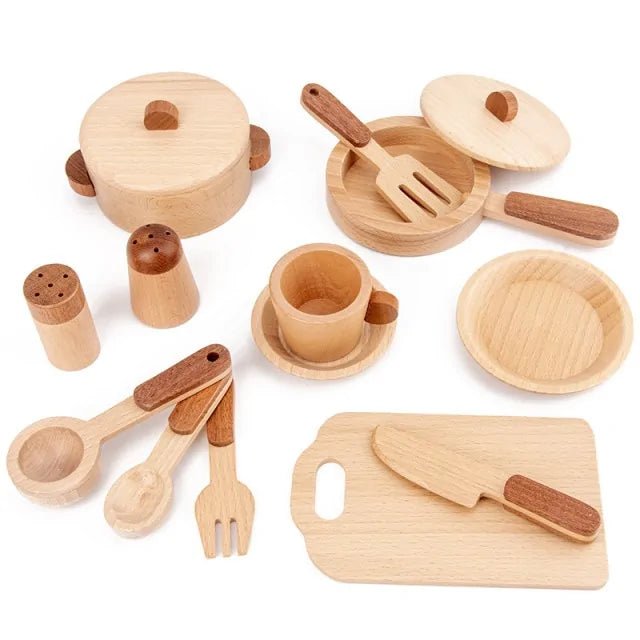 BowLift | Cook’nTimber – Wooden Children’s Play Kitchen in Tree Trunk Design