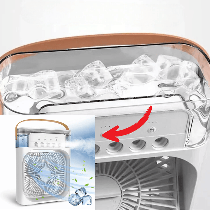 BowLift | ChillCube Compact – Desktop Evaporative Mini Cooler for Personal Spot Relief