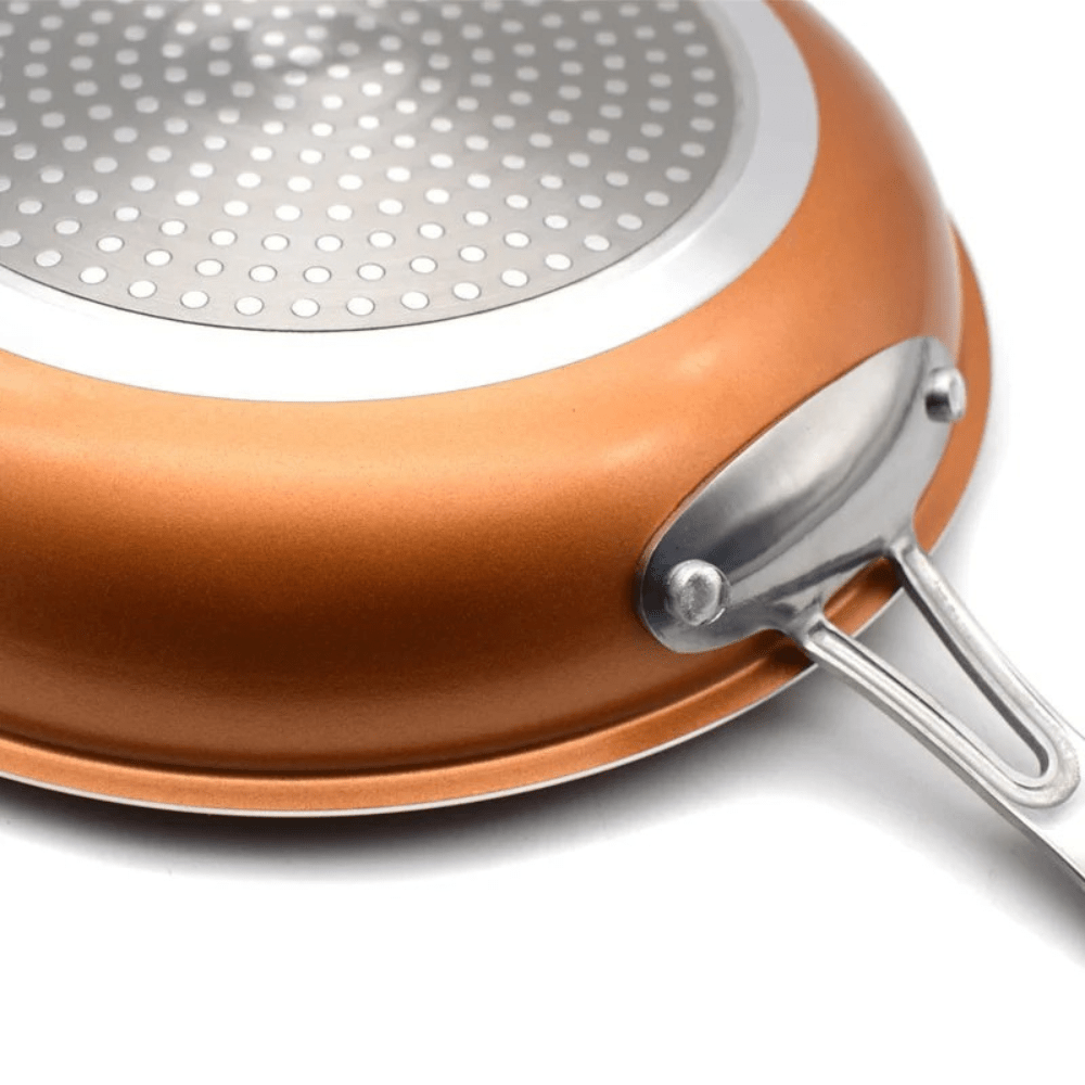 BowLift | Copper Pan – Professional Non-Stick Pan with Fast Heat Response