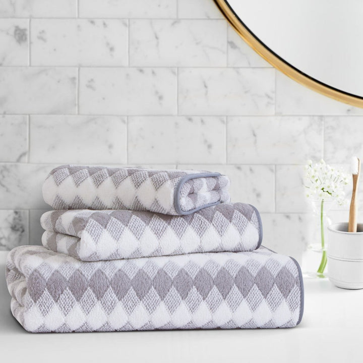 BowLift | Elysoria Coral Weave Towels | Plush, durable towels with maximum absorbency and quick-dry