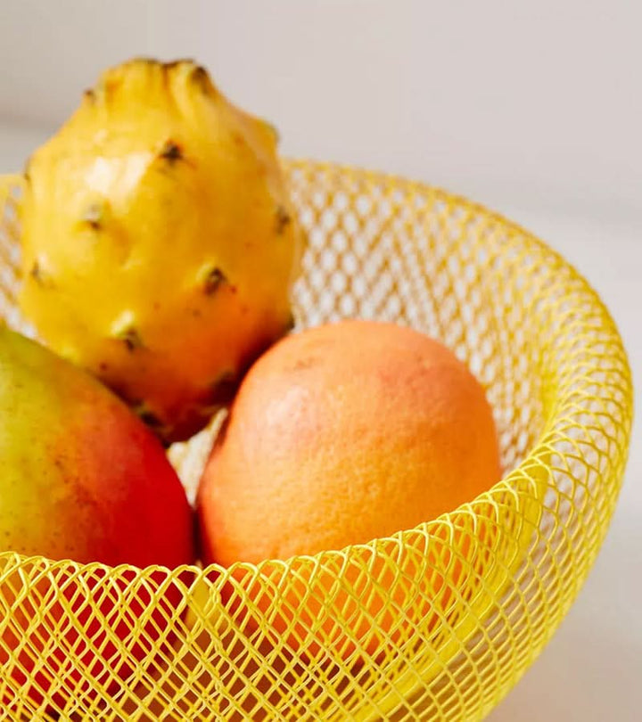 BowLift | Steel Mesh Fruit Basket with Ventilation for Fresh Storage