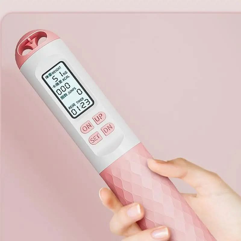 BowLift | Cordless Digital Skipping Rope with Weighted Handles